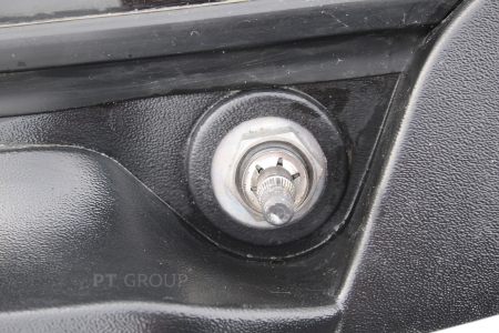 Накладка в проем стеклоочистителей (жабо) (ABS) Lada Largus 2012-